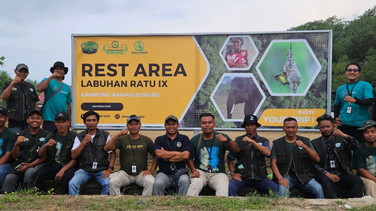 Penguatan Desa Ramah Burung Pada Desa Penyangga TN Way Kambas 7